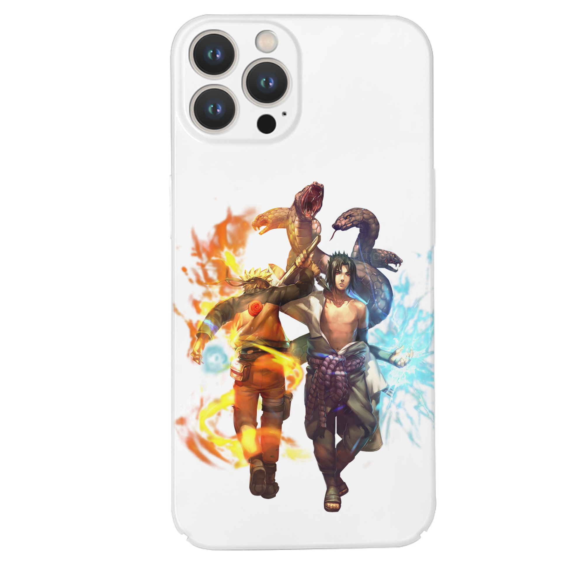（画像用） NARUTO -ナルト- うちは サスケ Uchiha Sasuke 【iPhone 14シリーズ対応】ハードケース